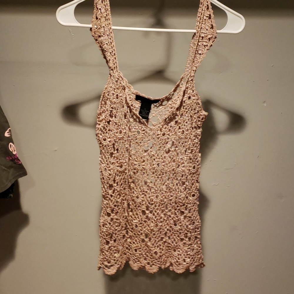 The Limited Handknit Tank Top